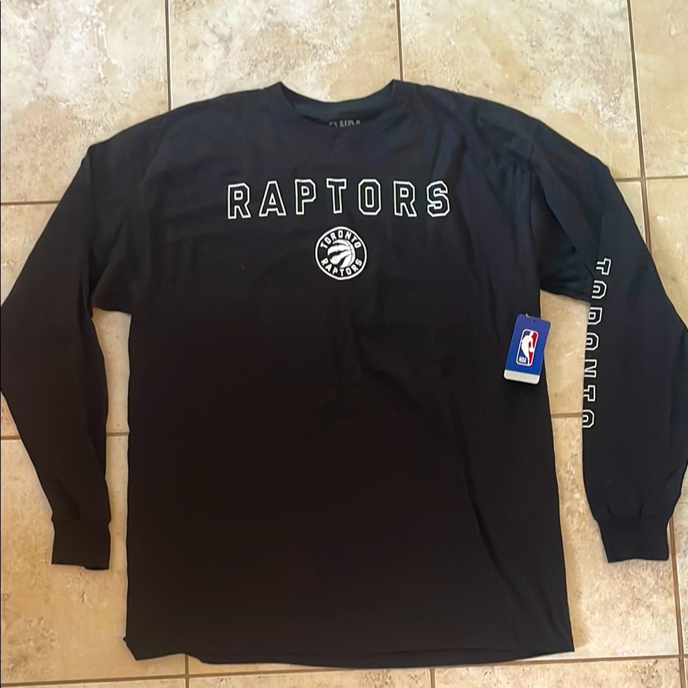 Toronto Raptors 100% Cotton Long Sleeve Tee